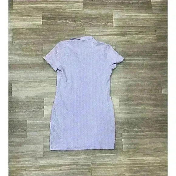 H&M Collared Bodycon Dress - Lavender - Size XL - Picture 6 of 6